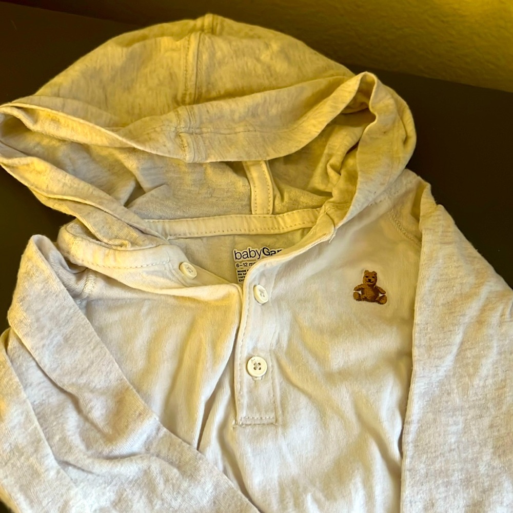 Gender Neutral hooded top